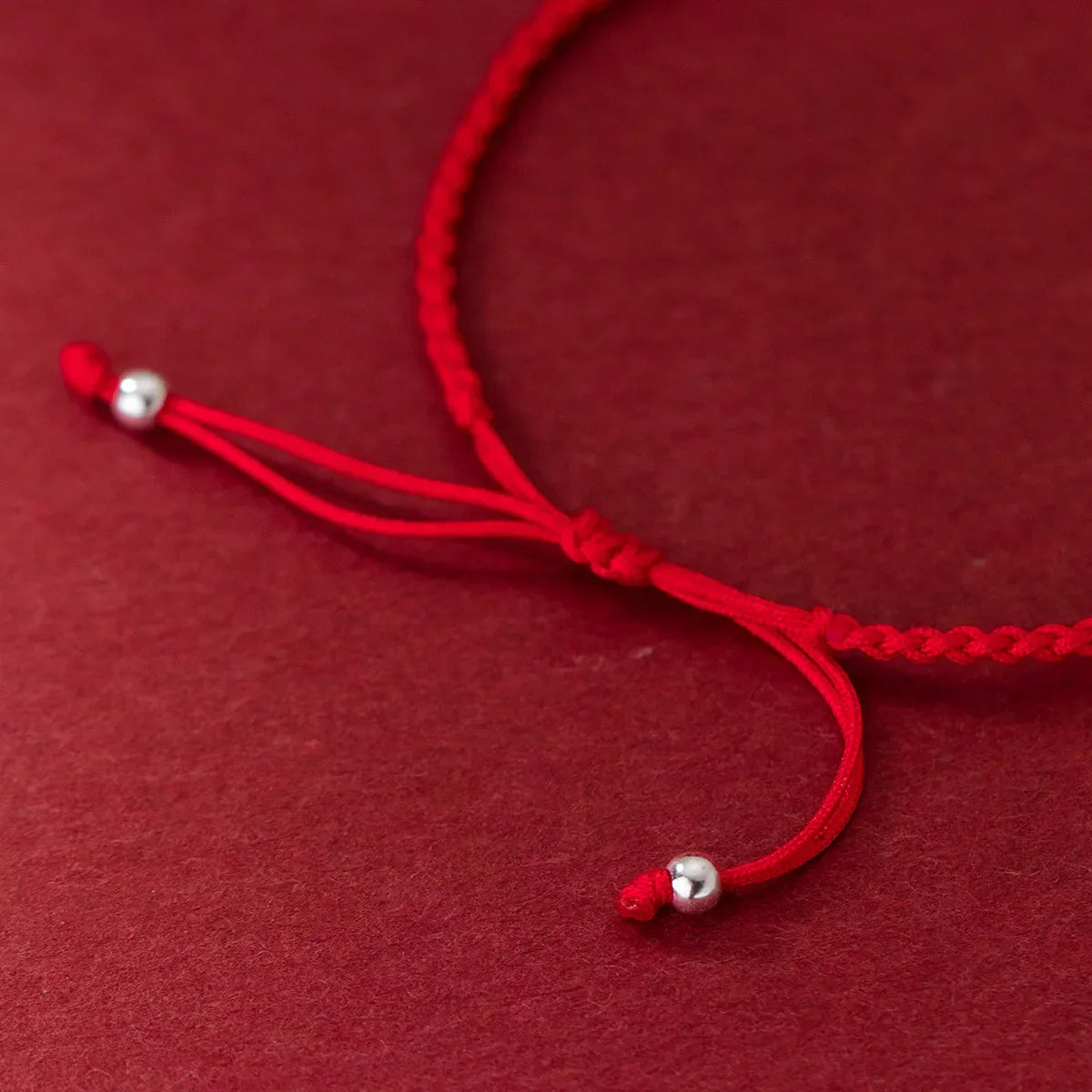 22cm Lucky 925 Silver Rope Bracelets Women Silver