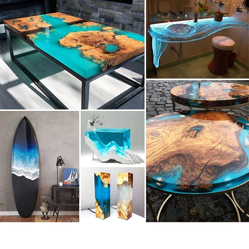 1:1 AB Crystal Epoxy Resin Glue Kit With
