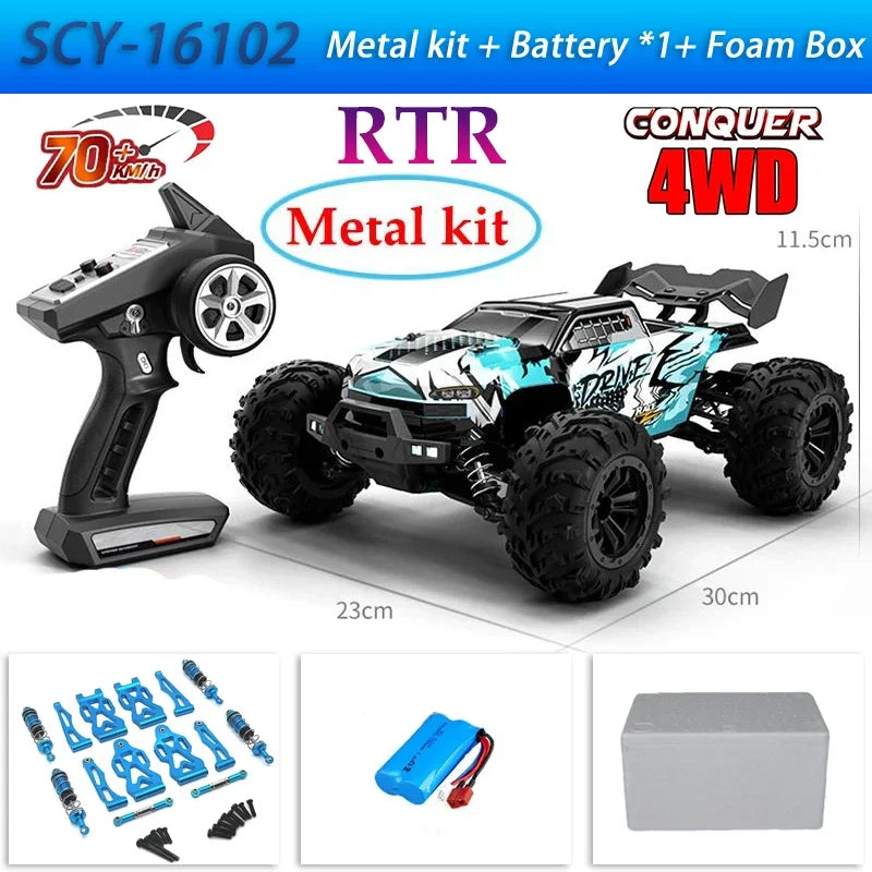Rc Car Off Road 4x4 High Speed 75KM/H