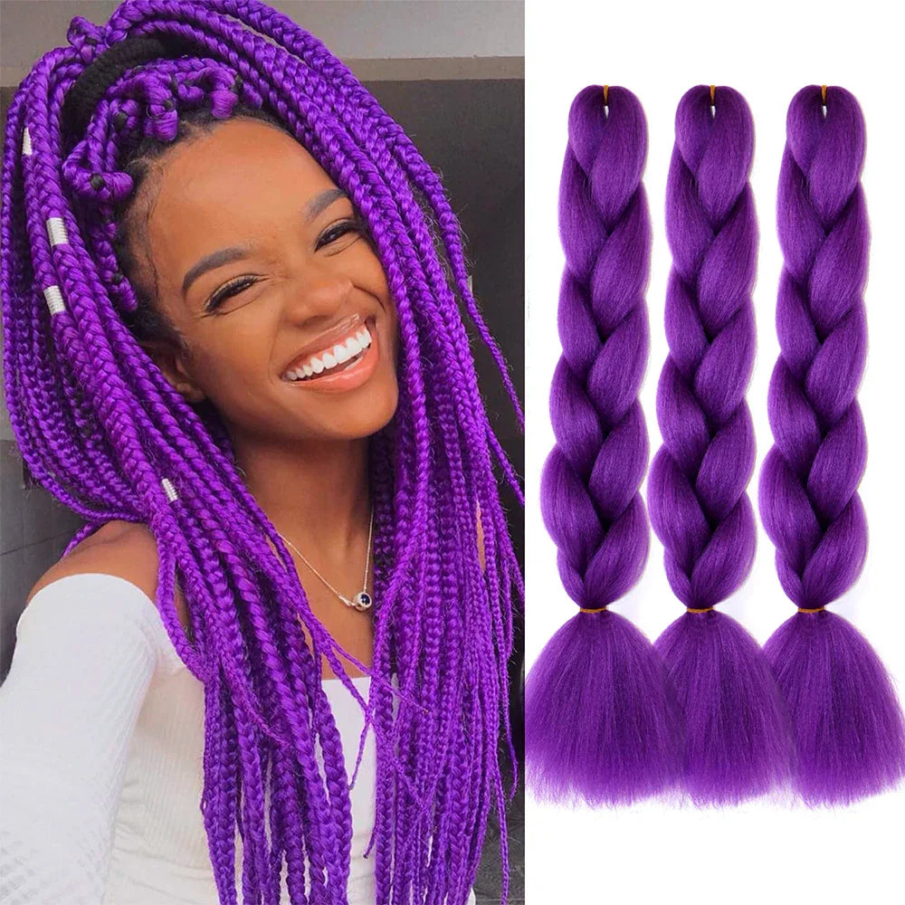 Jumbo Braids Hair Extension 24 inches 3 Pcs/Lot