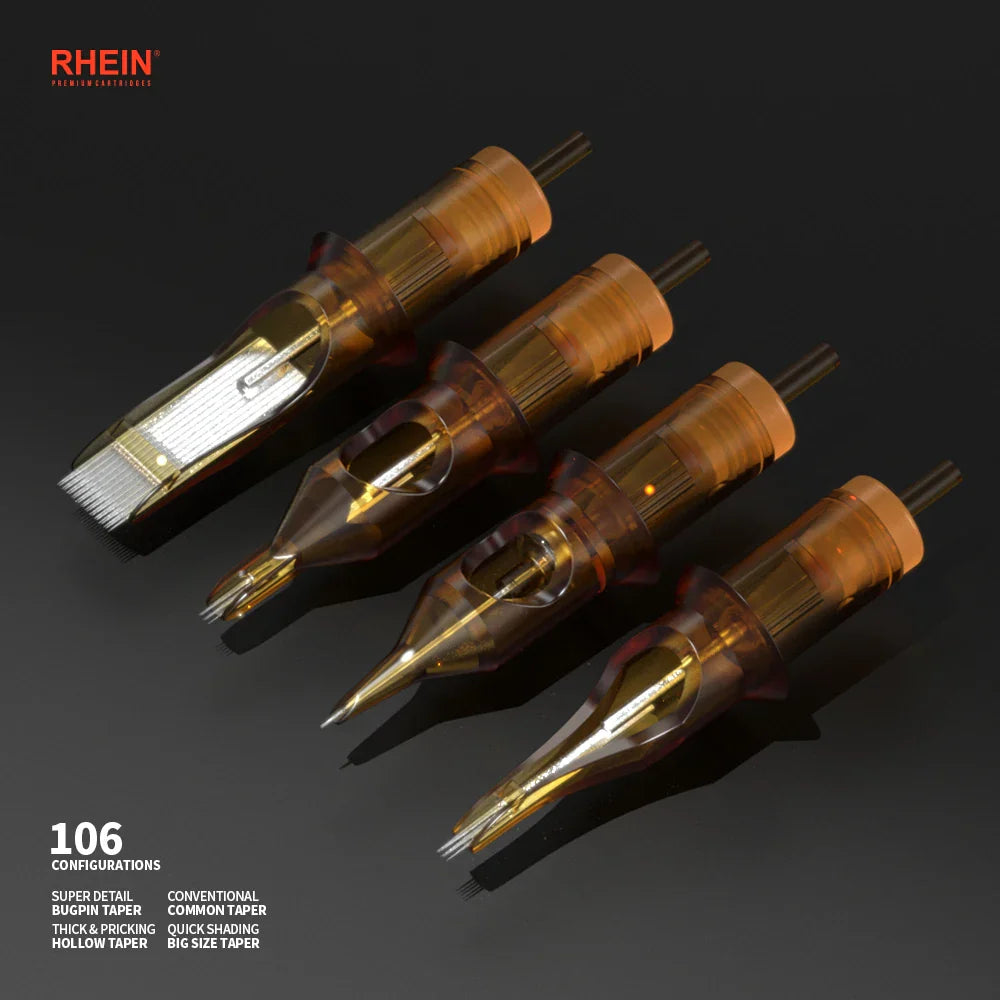 SOLONG Boutique 50PCS/Box Tattoo Cartridge Needles Bugpin Rhein
