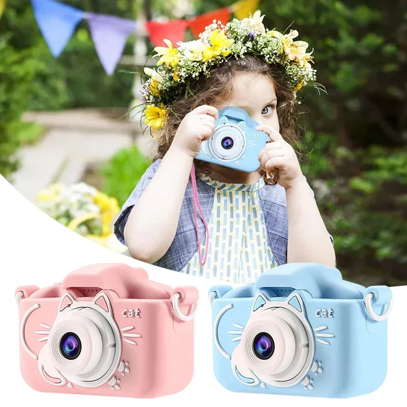 Children's Camera 2 Inch Dual Camera 1080P HD