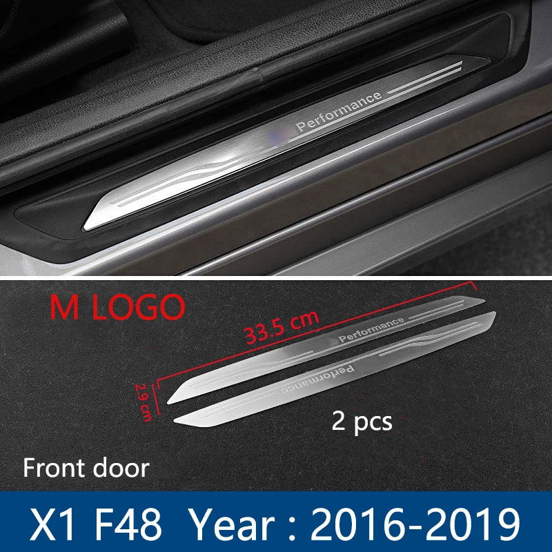 Accessories Door Sill Scuff Plate Guards Protector Sticker