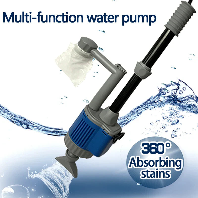 20/28W Electric Aquarium Fish Tank Water Change Pump