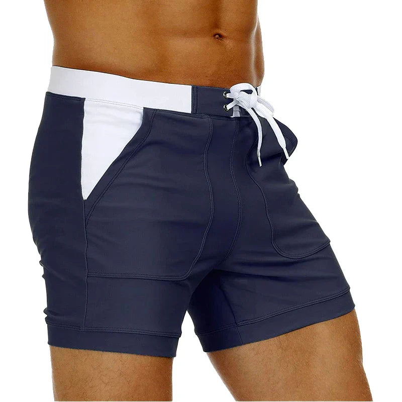 MAGCOMSEN Men's Swimwear Shorts Summer Quick Dry Swimming