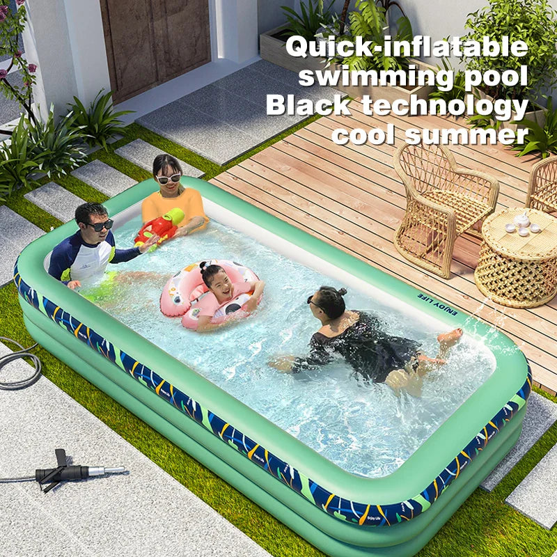 2M Large Swimming Pool Inflatable Pool Free Shipping