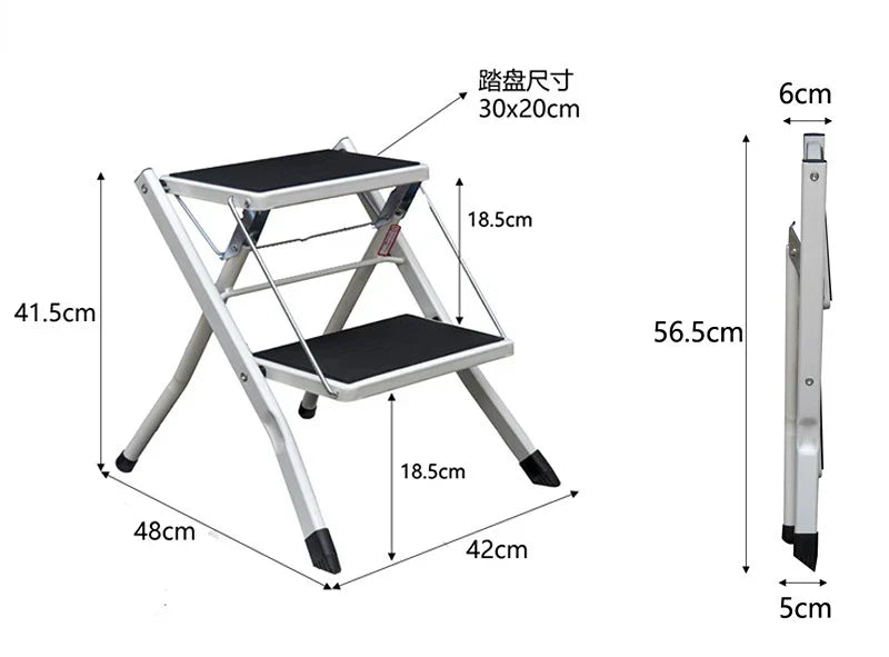 Folding Step Stool Thickened Household Kitchen Ladder Stool