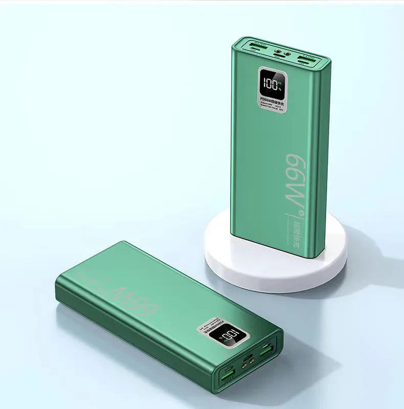 66W Portable Charging Power Bank Mobile Phone External