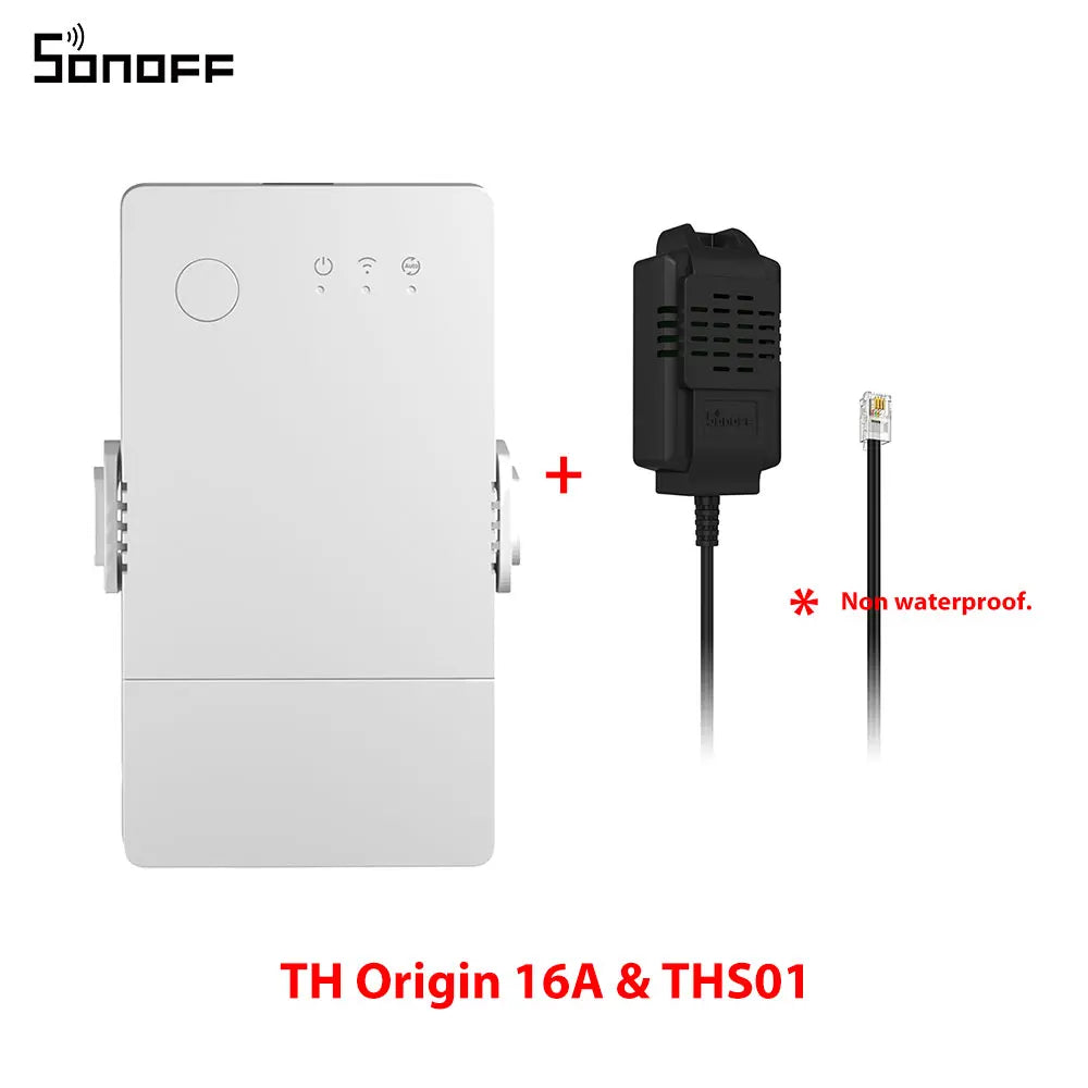 Sonoff TH16 Smart Wifi Switch Monitoring Temperature Humidity