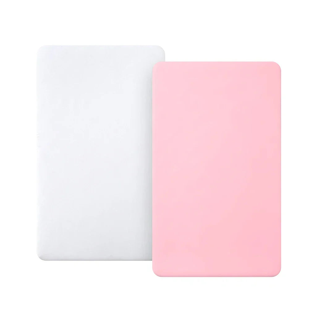 Pack Microfiber Fitted Crib Sheets Baby Cozy Soft