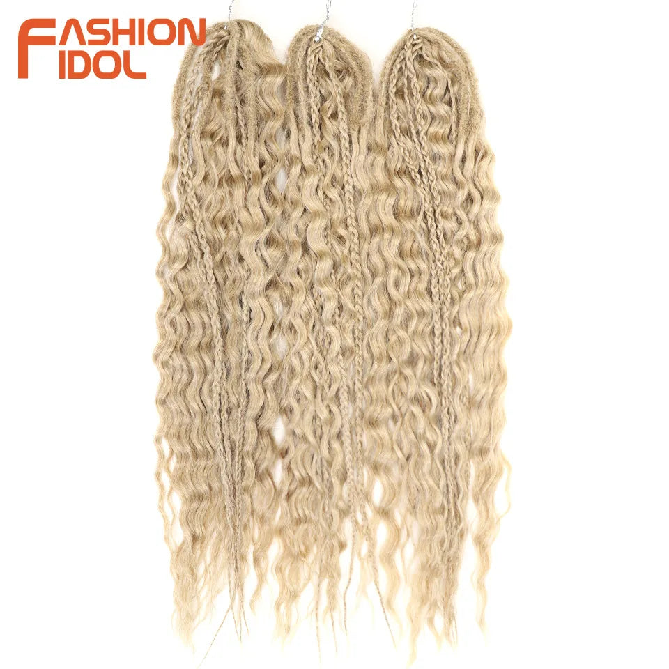 Ariel Hair Synthetic Twist Crochet Curly Hair 24