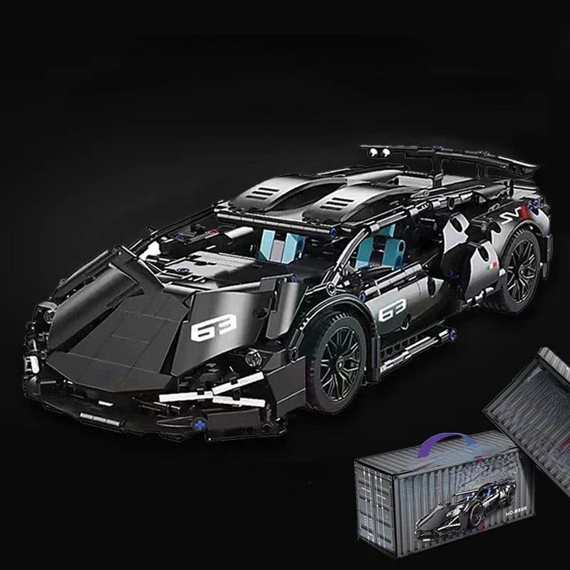 PCS Technology 1:14 Supercar building blocks Assemble brick