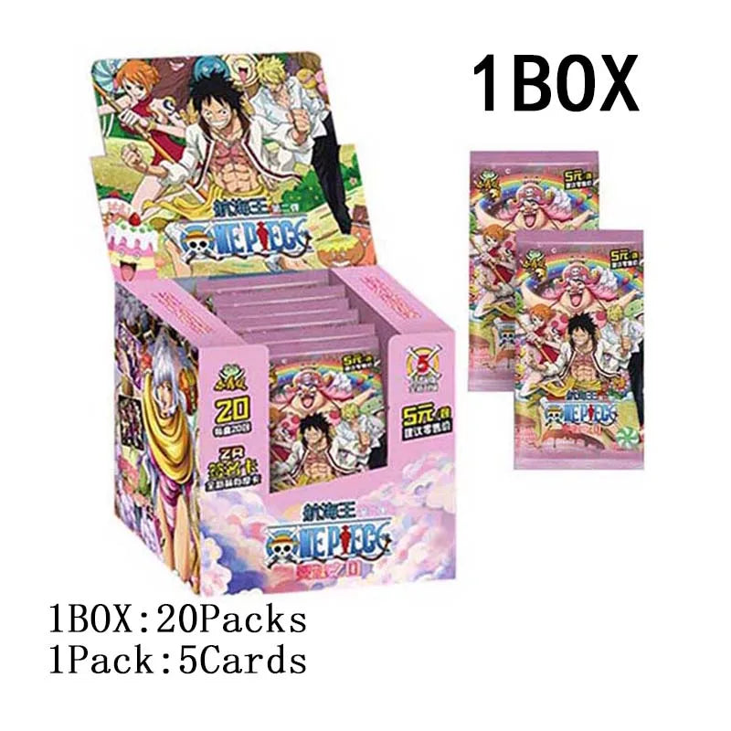 One Piece Collection Cards Box Booster Pack Anime