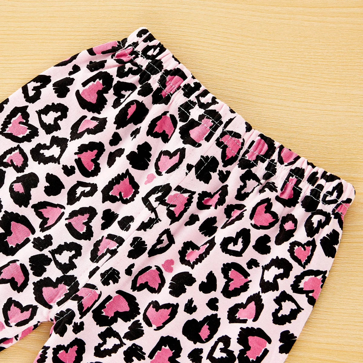 hibobi Spring 2-Piece Cute Cat Girl Round Neck