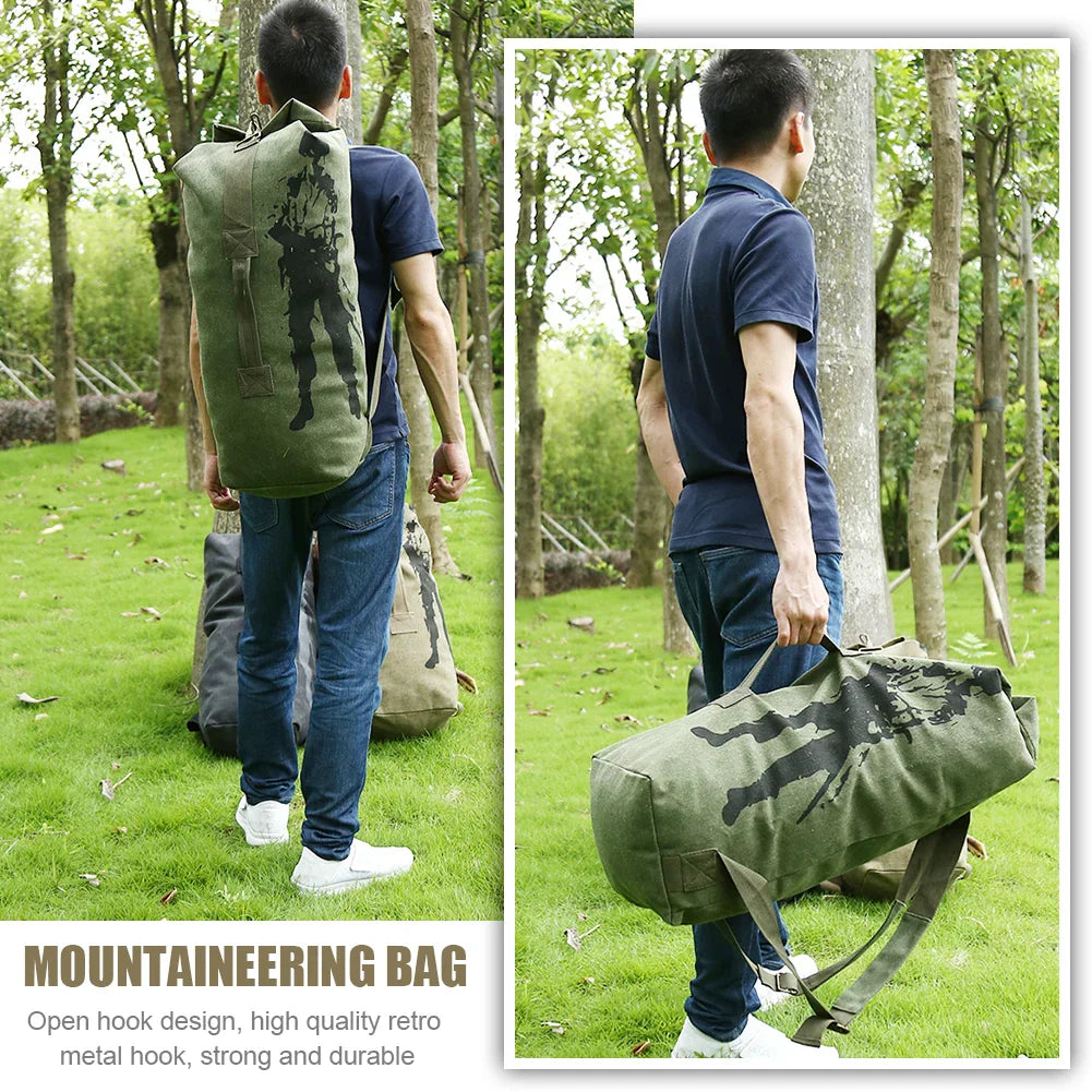 Large Capacity Rucksack Men's Travel Bag Mountaineering Backpack Male Military Hunting Bucket Bag Rucksacks Tactical Backpacks