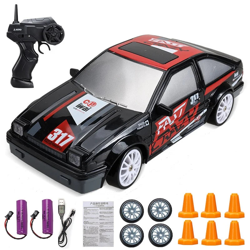 2.4G High speed Drift Rc Car 4WD Toy