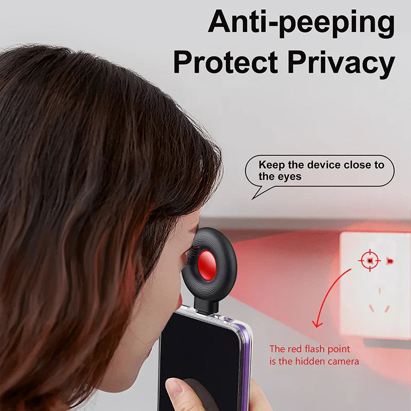 Anti-camera detectors Security Protection Wiretaps Covert spies Hidden