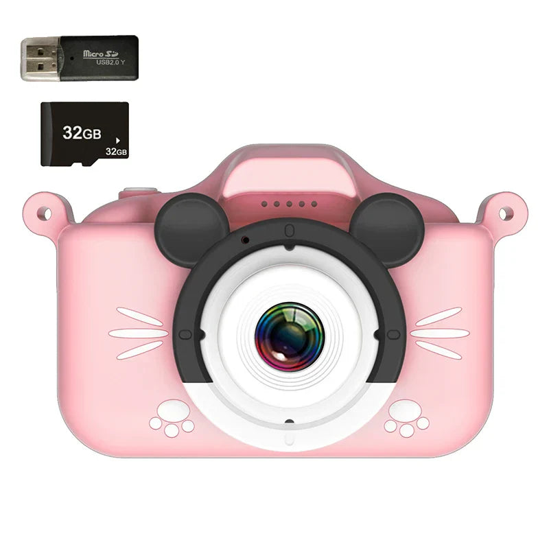 Kids Camera Toys 2 inch Screen HD Cartoon