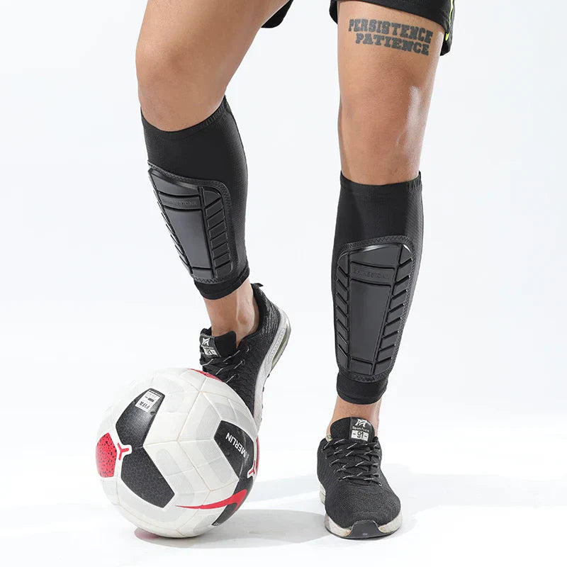 Sports Football Shin Guards Compression soccer Sleeves Honeycomb