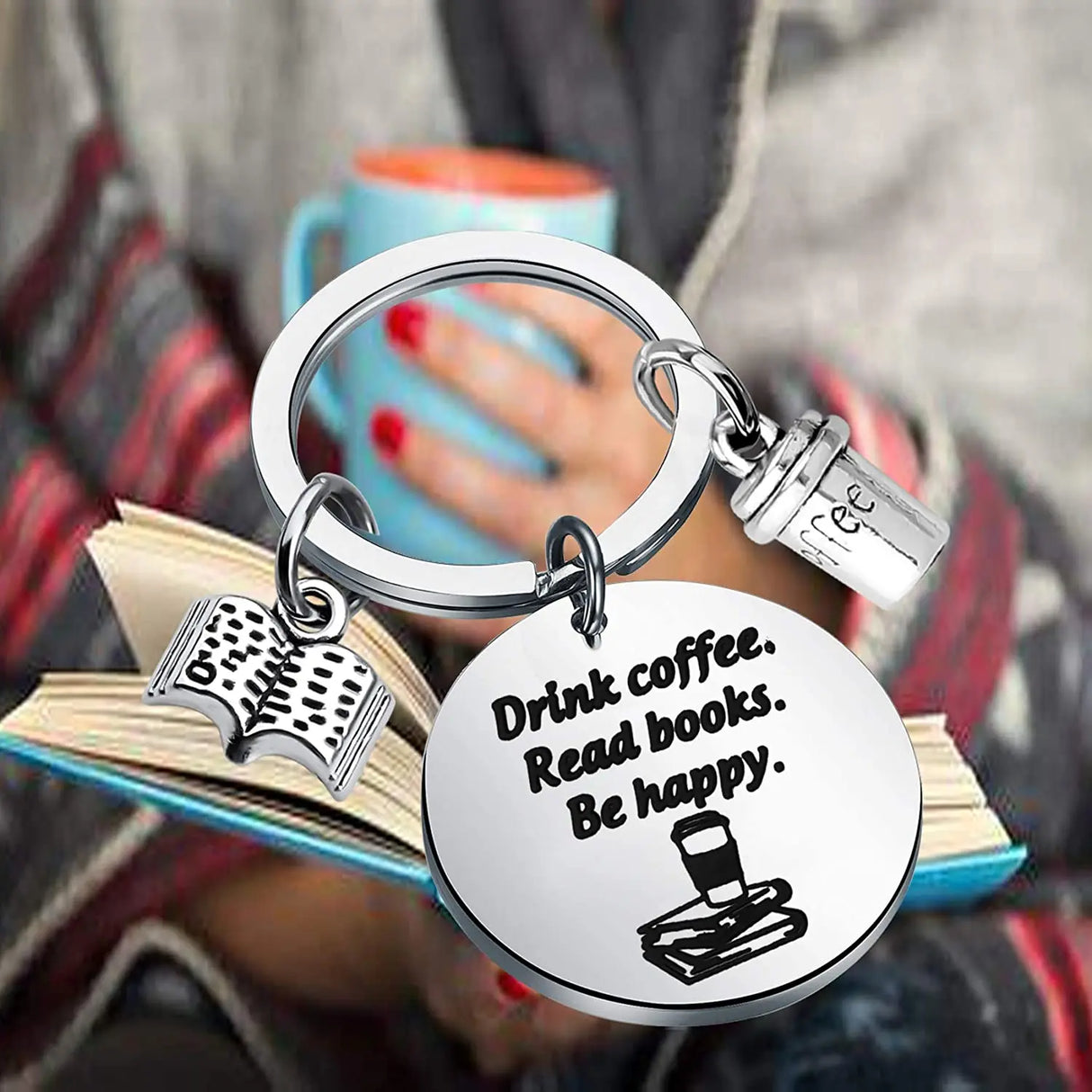 Book Lovers Gift Coffee Lovers Gift Drink Coffee