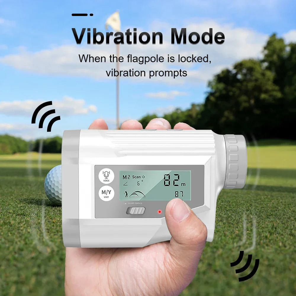 Promotional Laser Golf Rangefinder USB Rechargeable with Slope