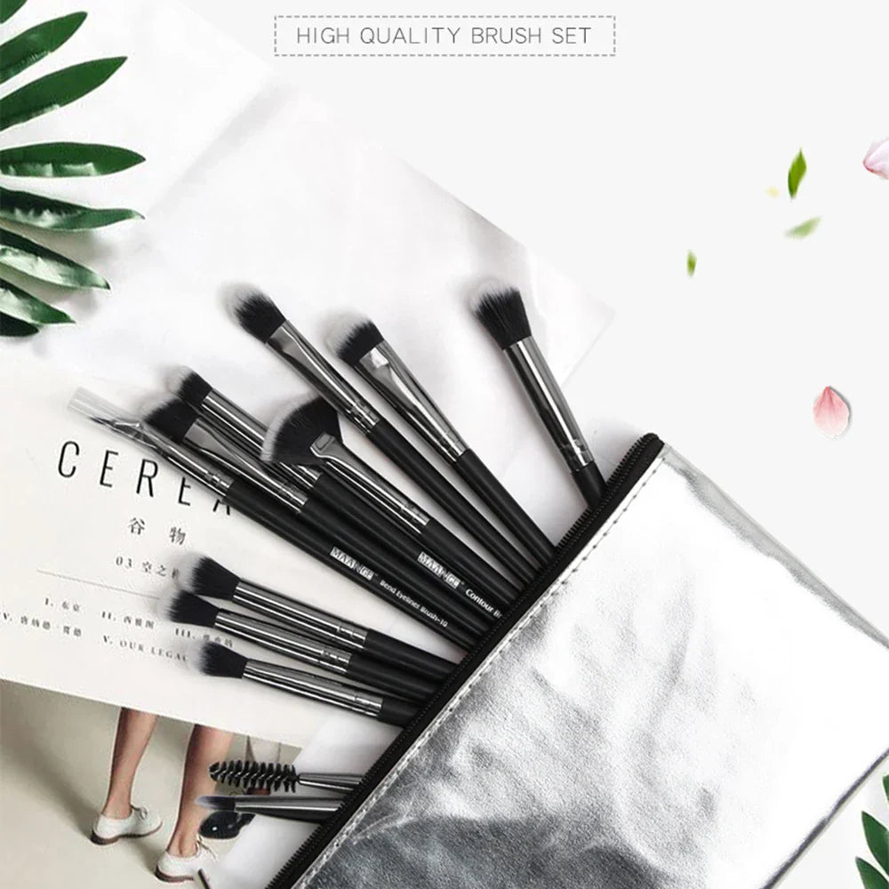 Makeup Brushes Set with Soft Artificial Fiber 6