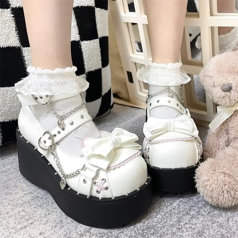 HEYDRESS Cosplay Sweet tea party Mandarin duck shoes
