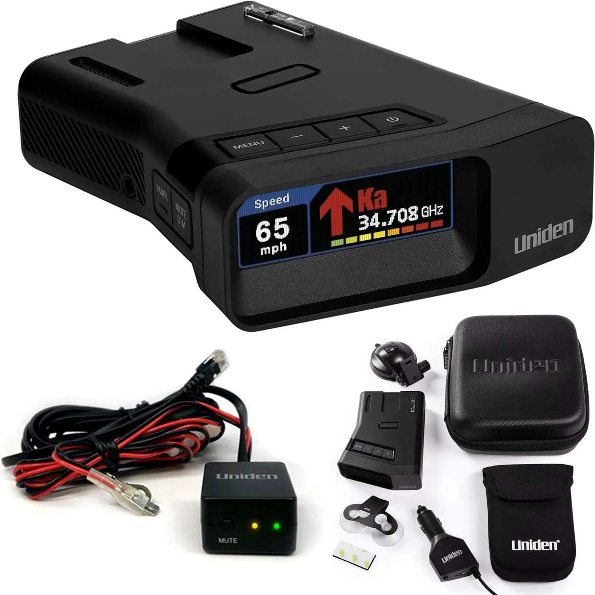 Uniden R7 Extreme Long Range Laser/Radar Detector, Built-in