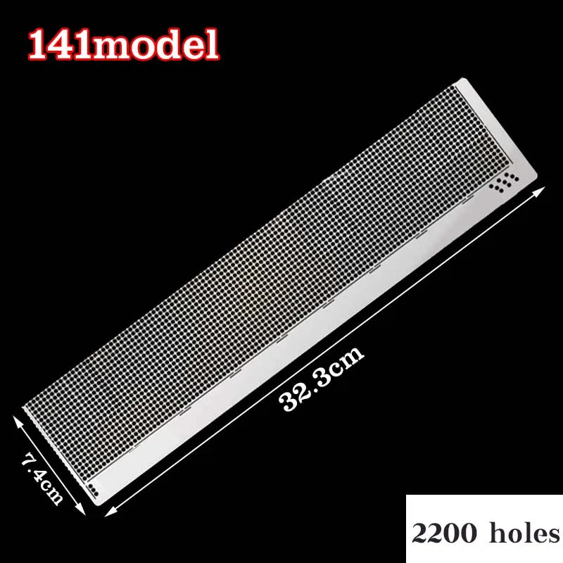 800/1020/2200holes Stainless Steel Ruler For Diamond Painting Embroidery