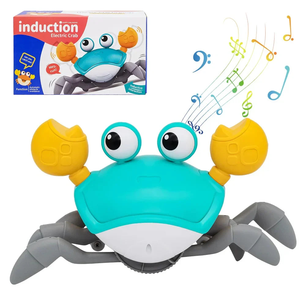 Interactive Crab Toy for Babies Creative Crawling Crab