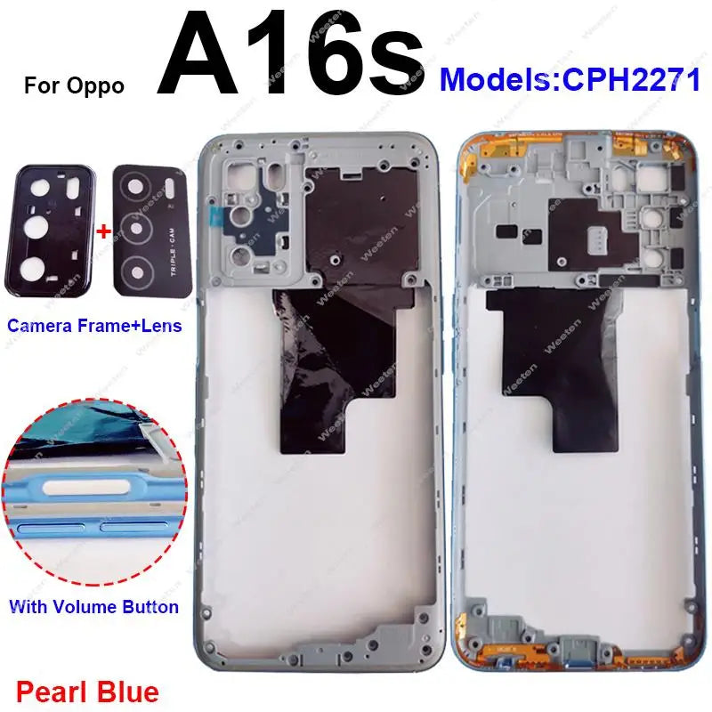 Middle Housing For OPPO A16 A16S Middle Frame