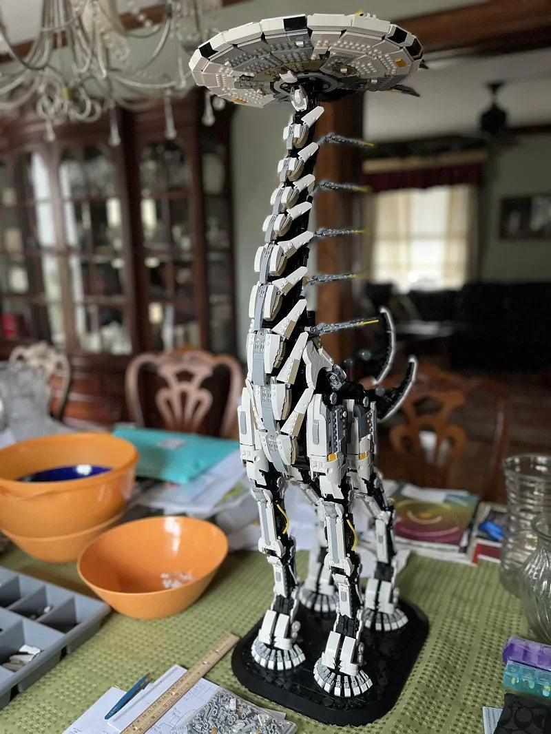 BuildMoc Horizon Dawn Giant Long Necked Beast Mecha