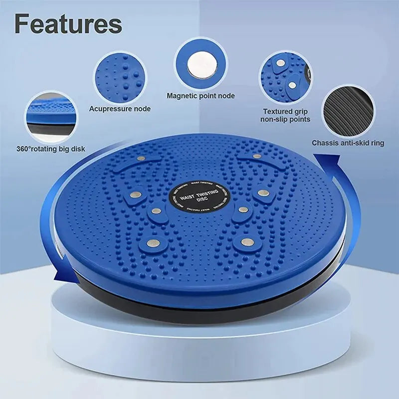 Magnet Waist Twisting Disc Fitness Balance Board Weight