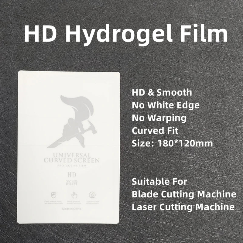 50pcs HD Hydrogel Film LCD Screen Protector For