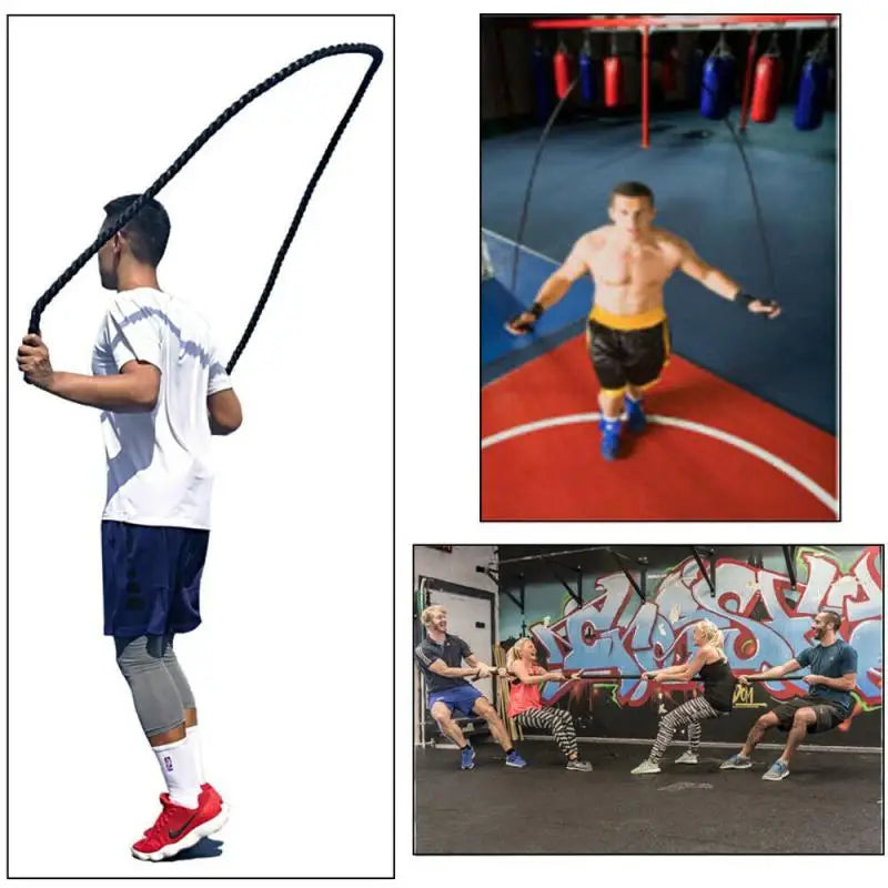 3mx25mm Diameter Fitness Battle Heavy Exercise Training Rope