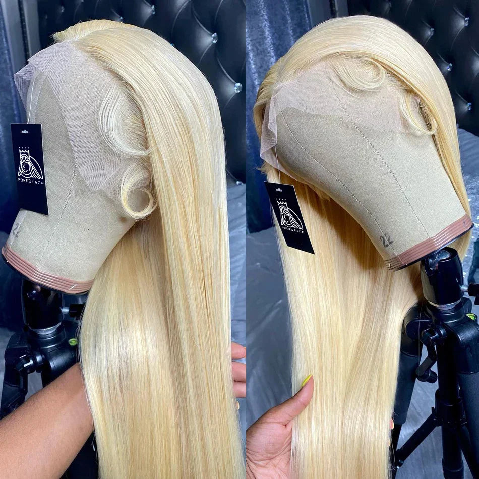 40 inch 613 Honey Blonde Color Straight 13x4