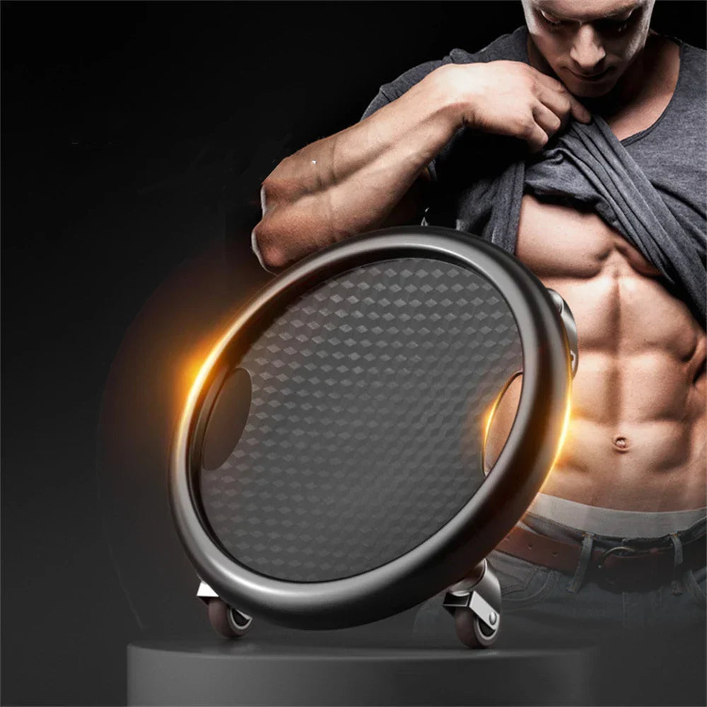 Multi-functional Abdominal Muscle Wheel, Silent Sliding Disc, 4-Wheels