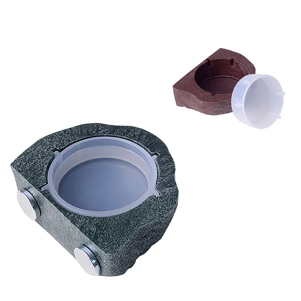 Reptile Food Water Bowl Magnetic Adsorption Feeding Dish