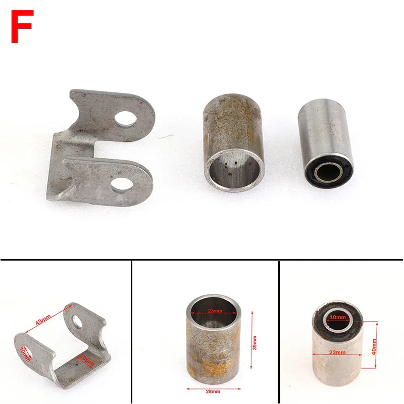 Swing arm Mount Brackets With Bushings hanging lugs