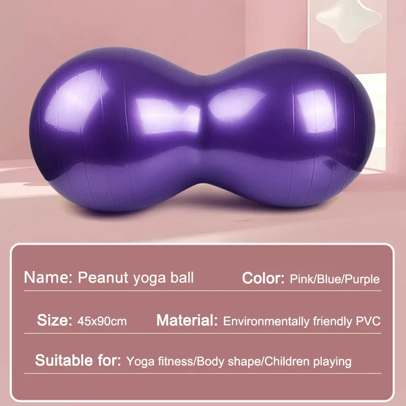 Explosion-proof Peanut Balls Fitness Yoga Gym Massage Fitball