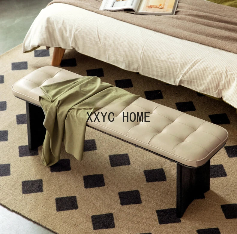 Bench Dining Chair Light Luxury Soft Padded Stool