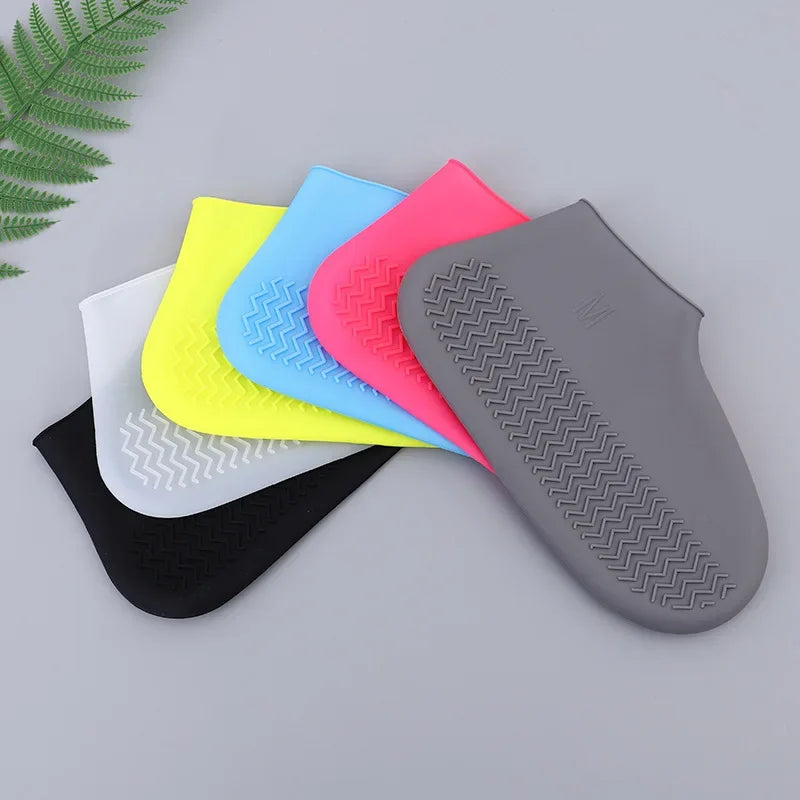 Silicone Shoes Cover Rain Waterproof Men Women Shoes