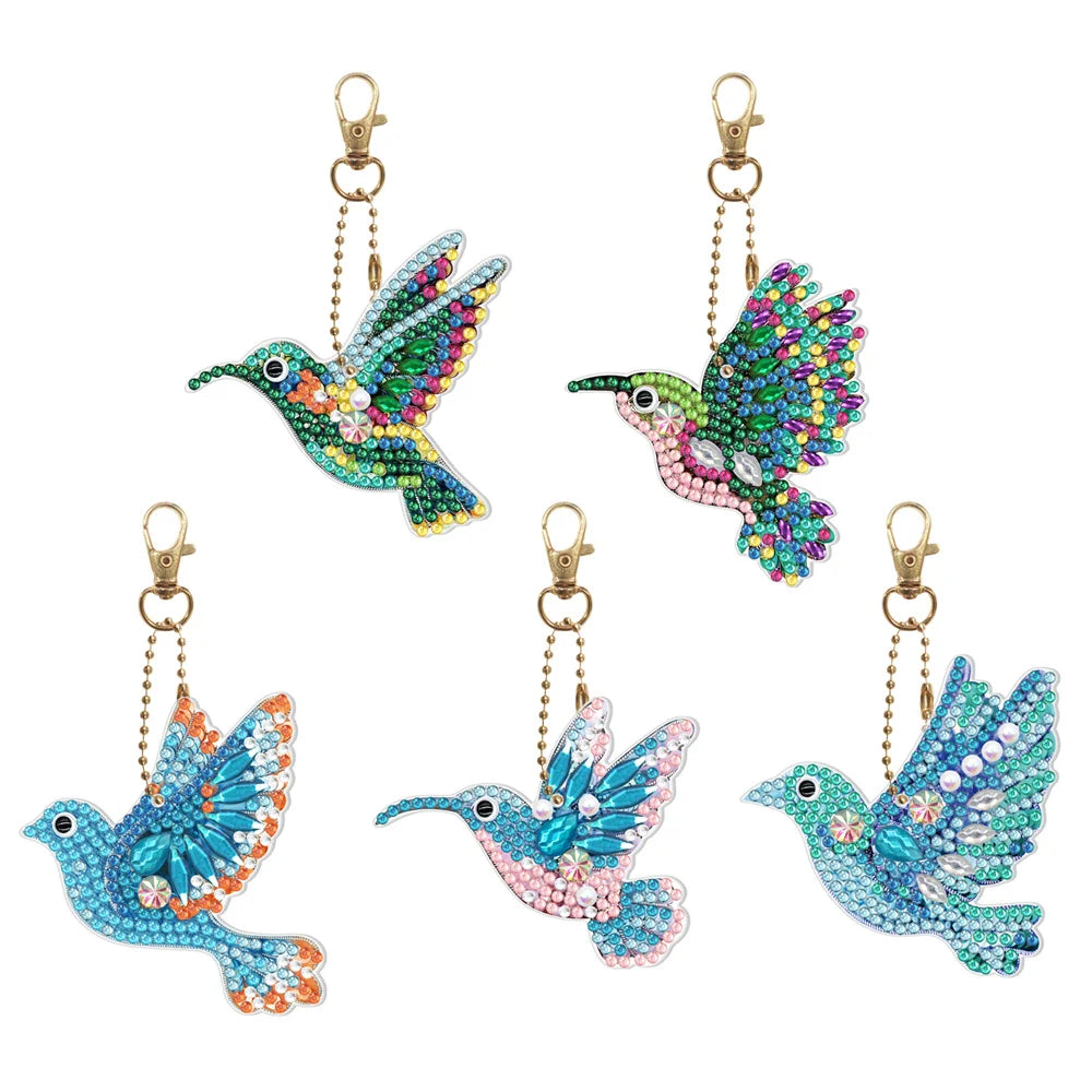 Disney animal key DIY Diamond Painting Keychain Embroidery