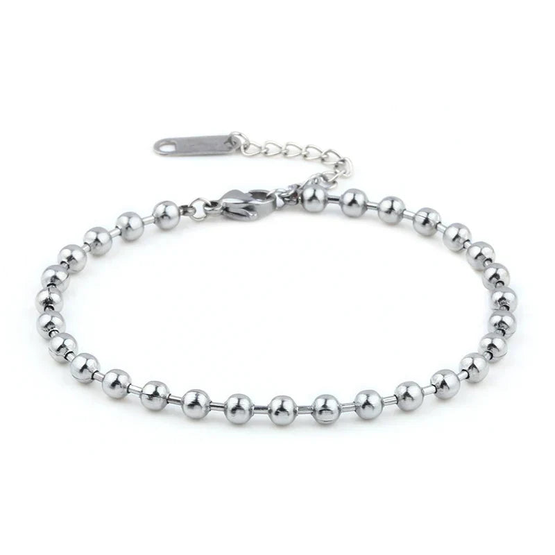 Heart Pendant Stainless Steel Bracelet Women Fashion 316L