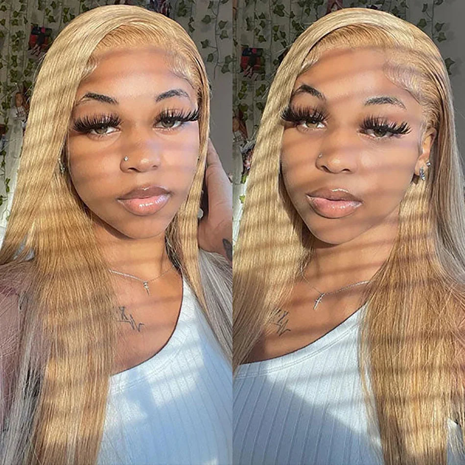 13x4 HD Transparent Lace Front Human Hair Wigs