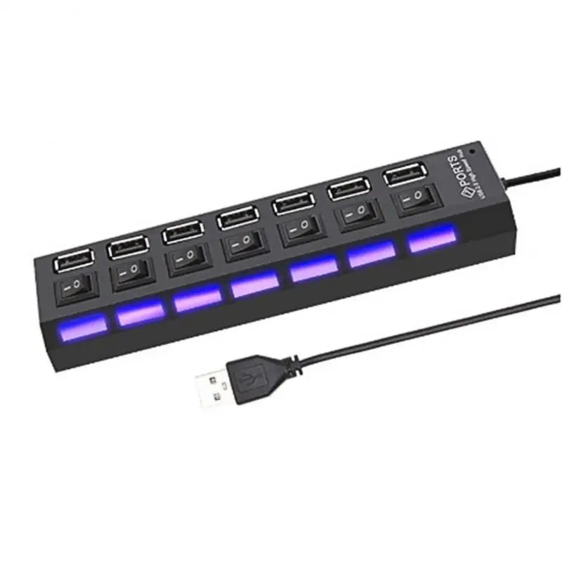 1~8PCS USB Hub USB 2.0 Hub Multi USB