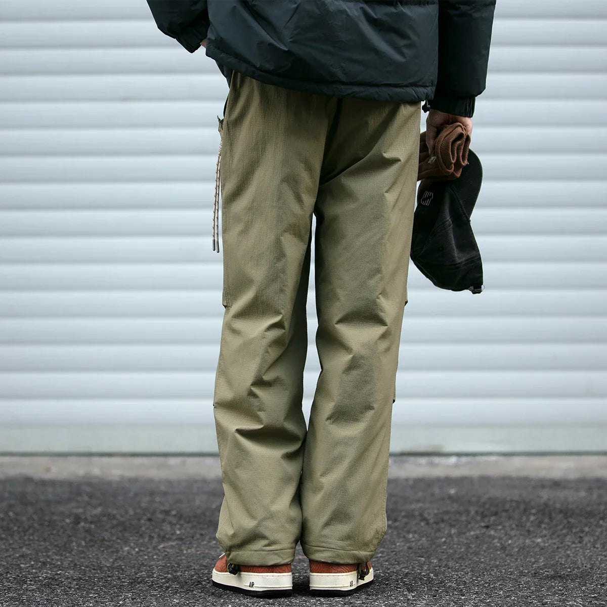 Winter Outdoor Ski Down Padded Pants Men'S Clothing