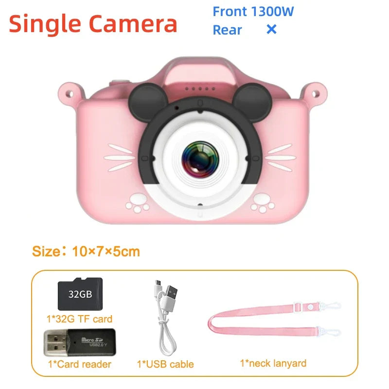 Child Camera Toy 1080P HD Screen Outdoor Toys