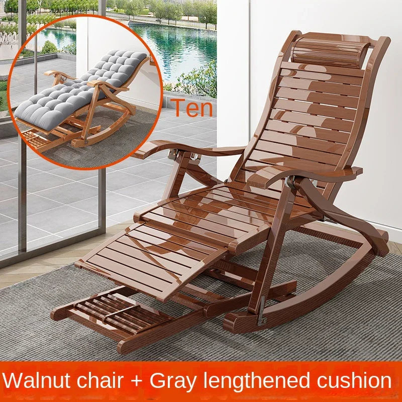 Living room Folding Rocking chair balcony Relaxing lounge