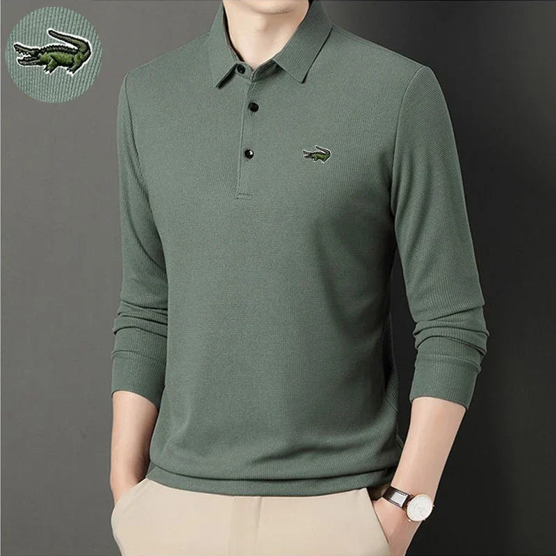 New Summer Brand Embroidered Polo Shirt Men Hot